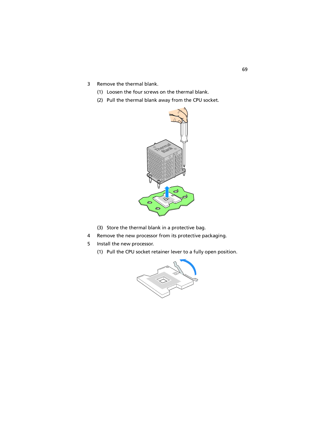 Acer R920 Series manual ThermalBlank 