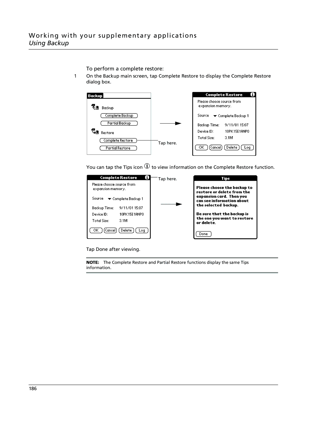 Acer s10 manual To perform a complete restore 