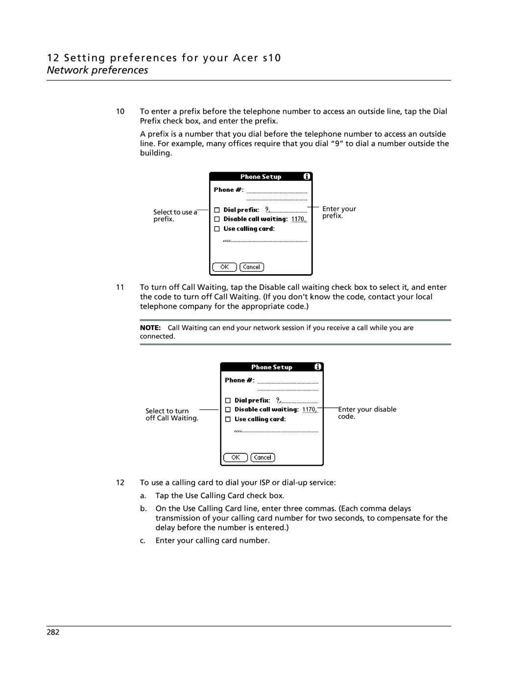 Acer s10 manual Enter your 