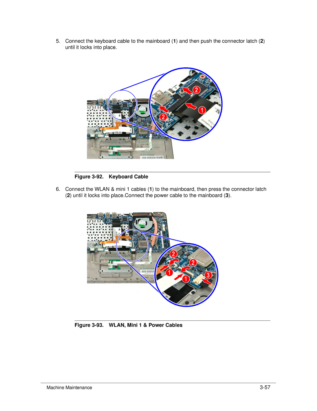 Acer S3 MS2346 manual Keyboard Cable 