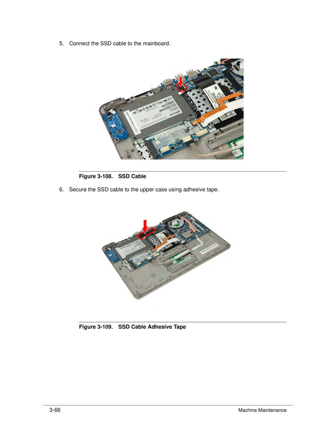 Acer S3 MS2346 manual SSD Cable 