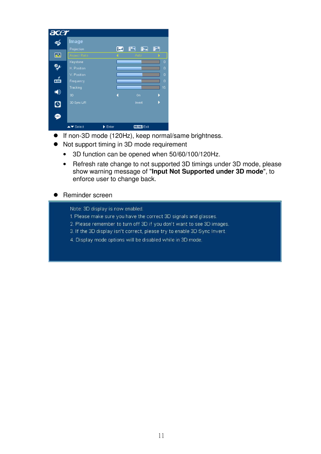 Acer S5301WB, S5201B service manual 