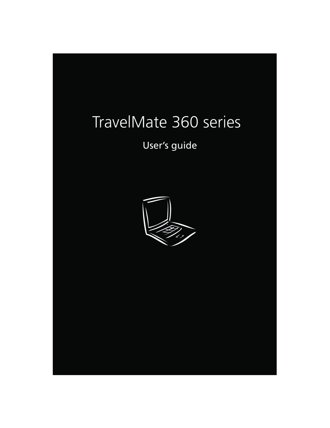 Acer manual TravelMate 360 series 