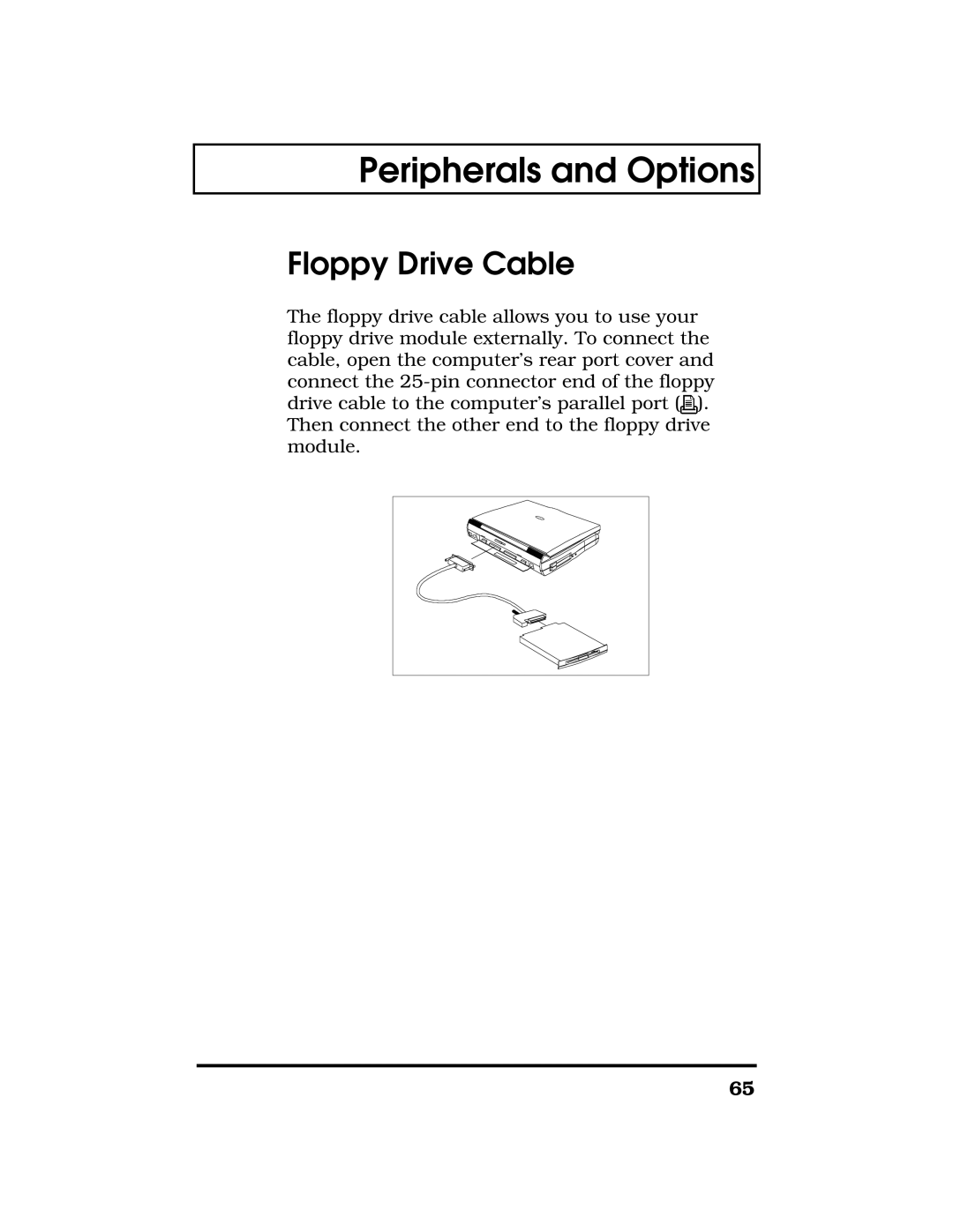 Acer TravelMate 7300 manual Floppy Drive Cable 