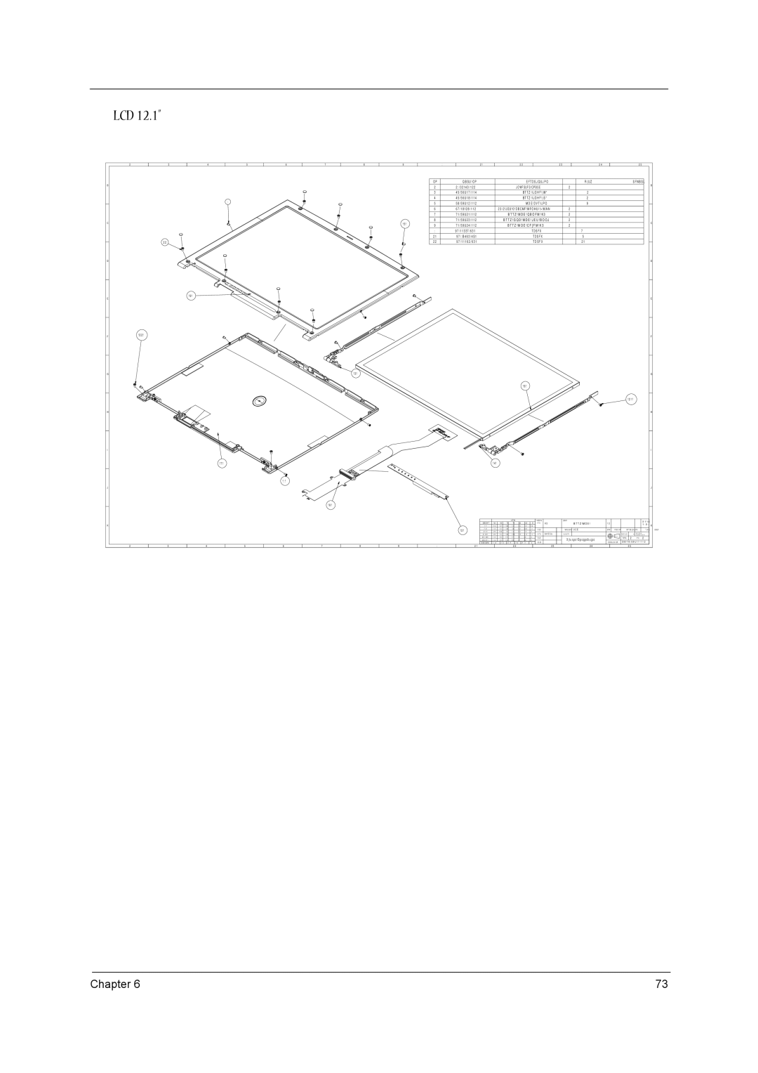 Acer VD.T39V1.001 manual Lcd, Kbnft!D!Dibo 