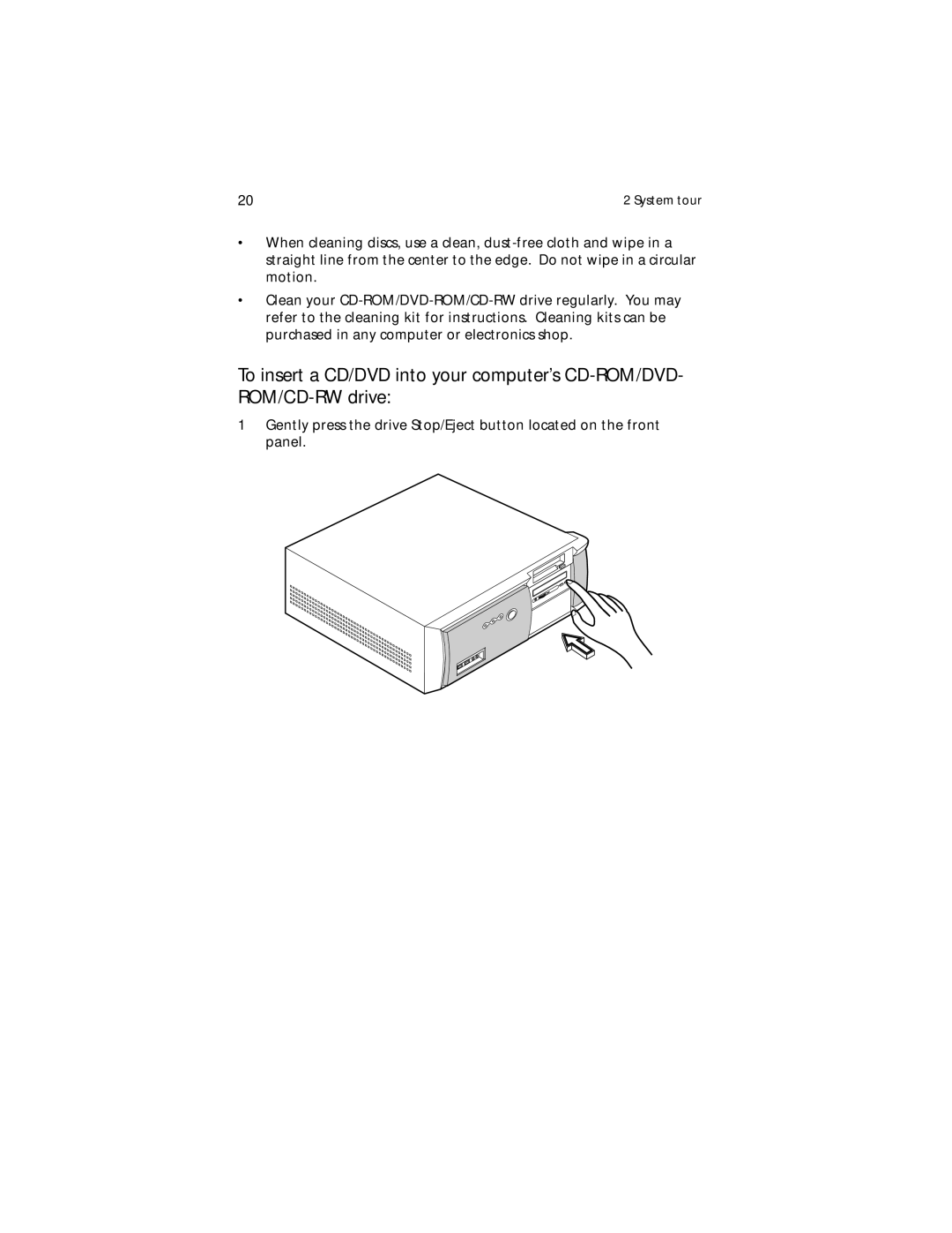 Acer Veriton 5200 manual System tour 