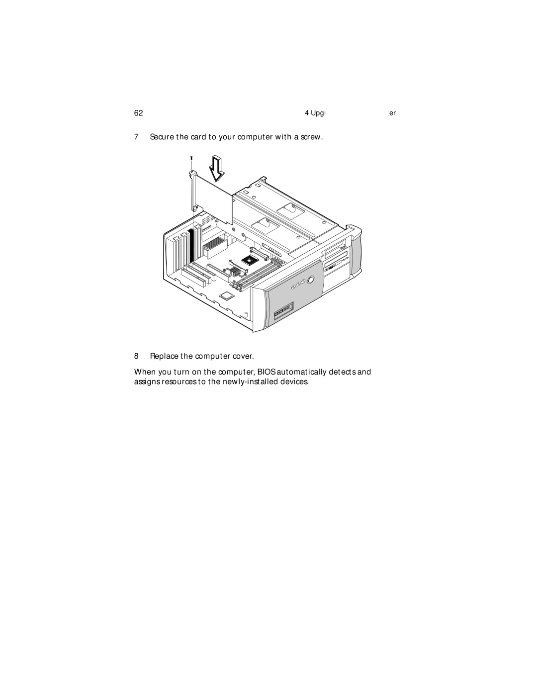 Acer Veriton 5200 manual Upgrading your computer 