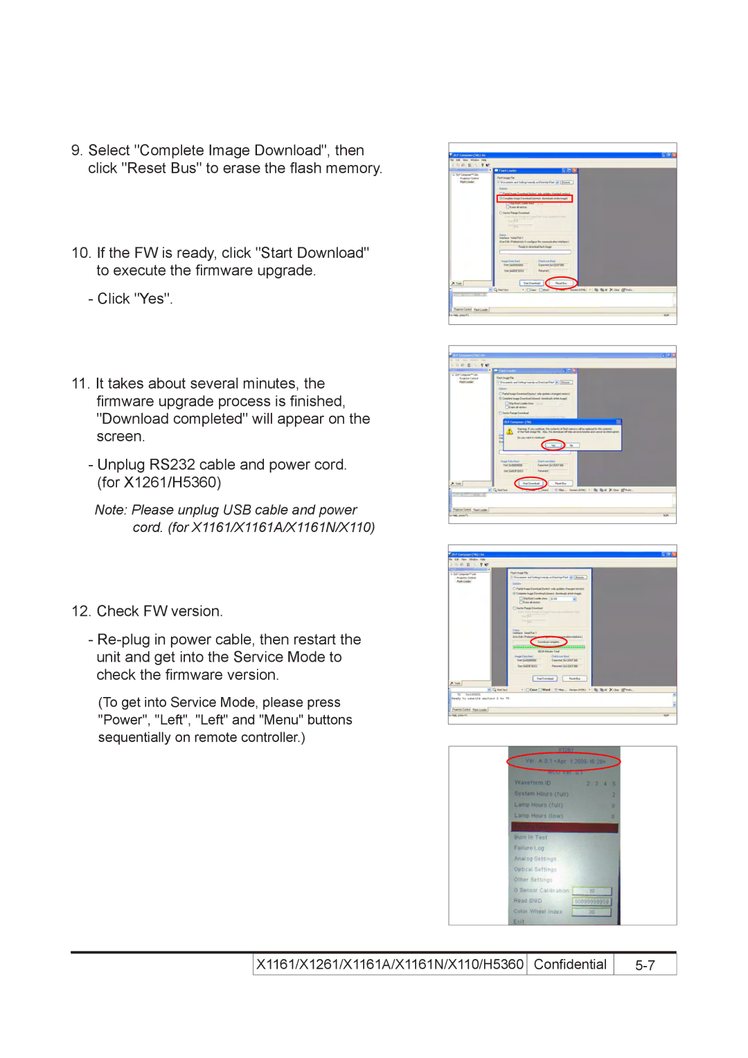 Acer X110 service manual 