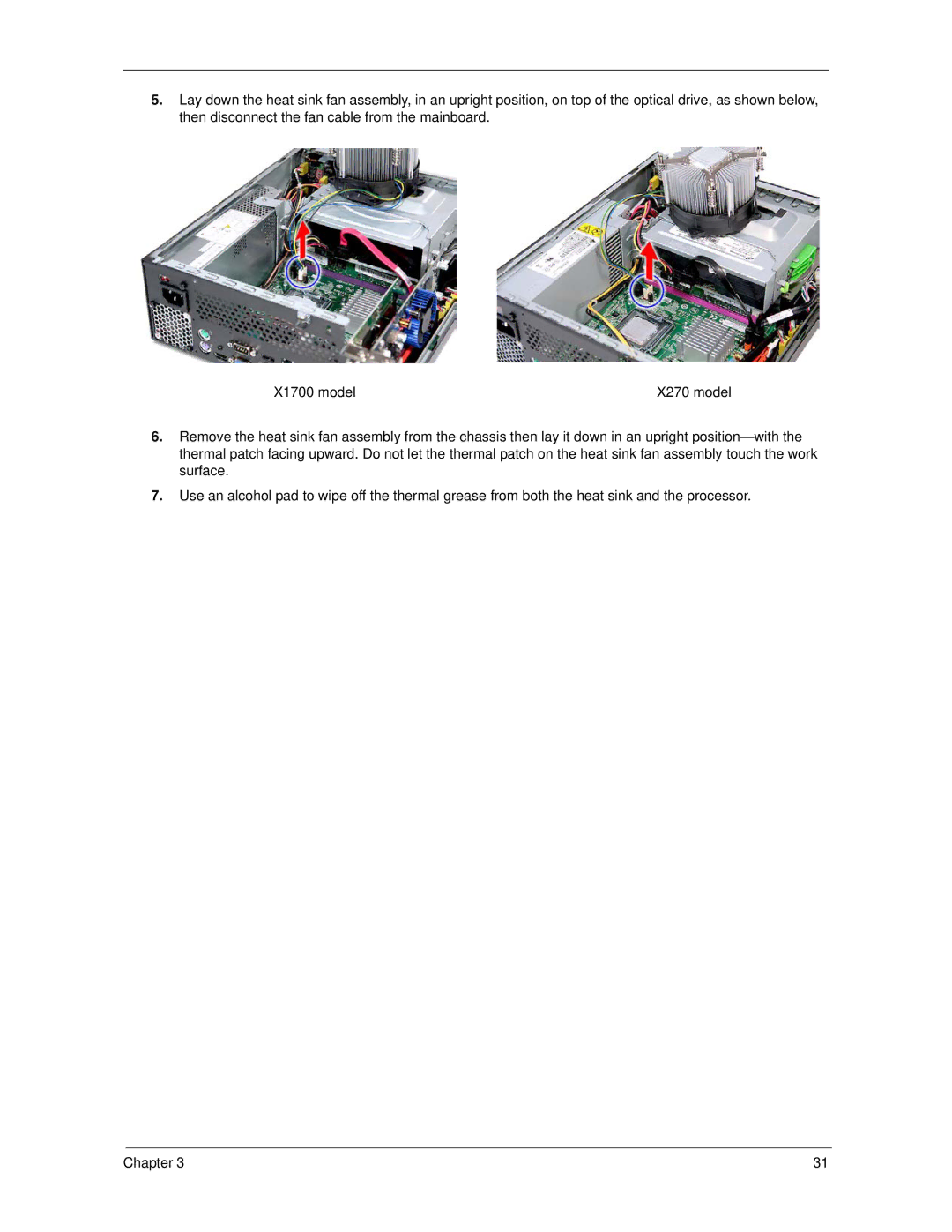 Acer X1700 manual X270 model 