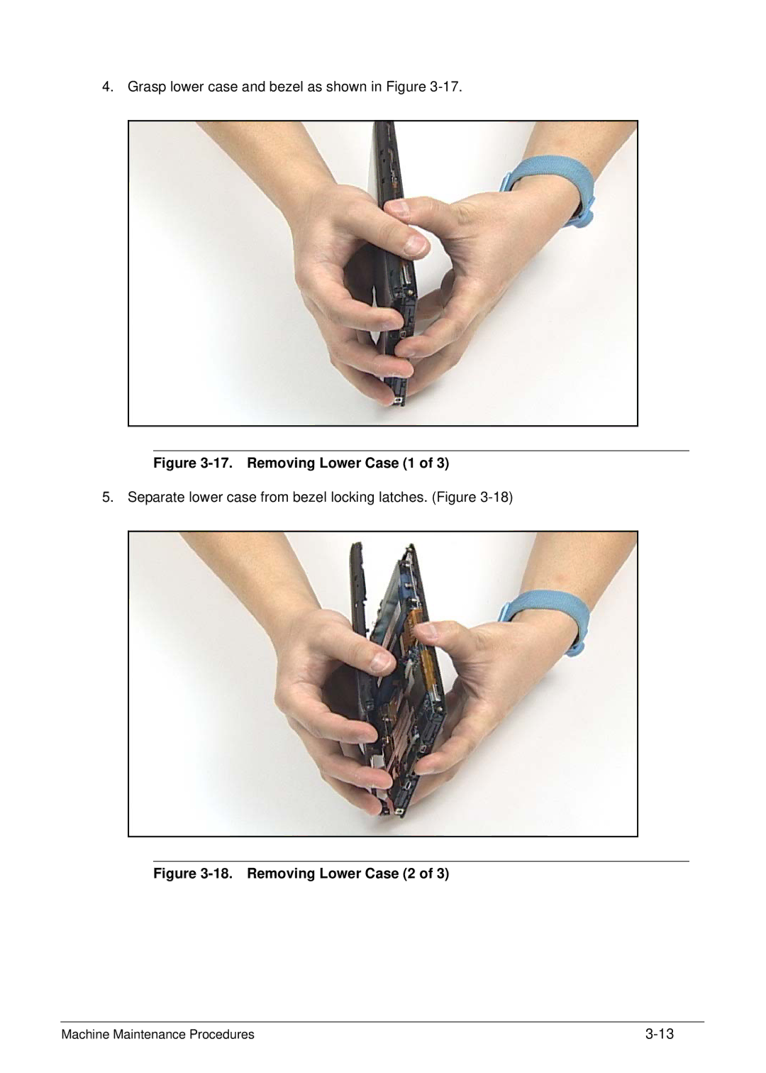 Acer XE.H6RPN.006 manual Removing Lower Case 1 