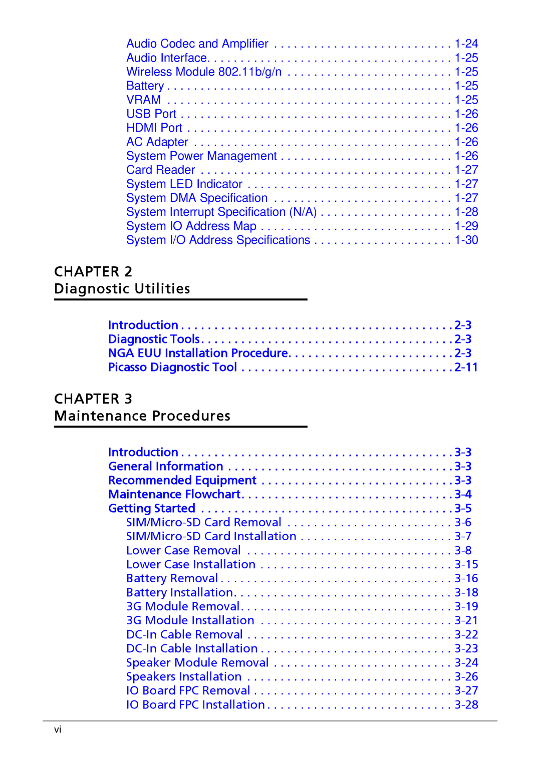 Acer XE.H6RPN.006 manual Diagnostic Utilities 