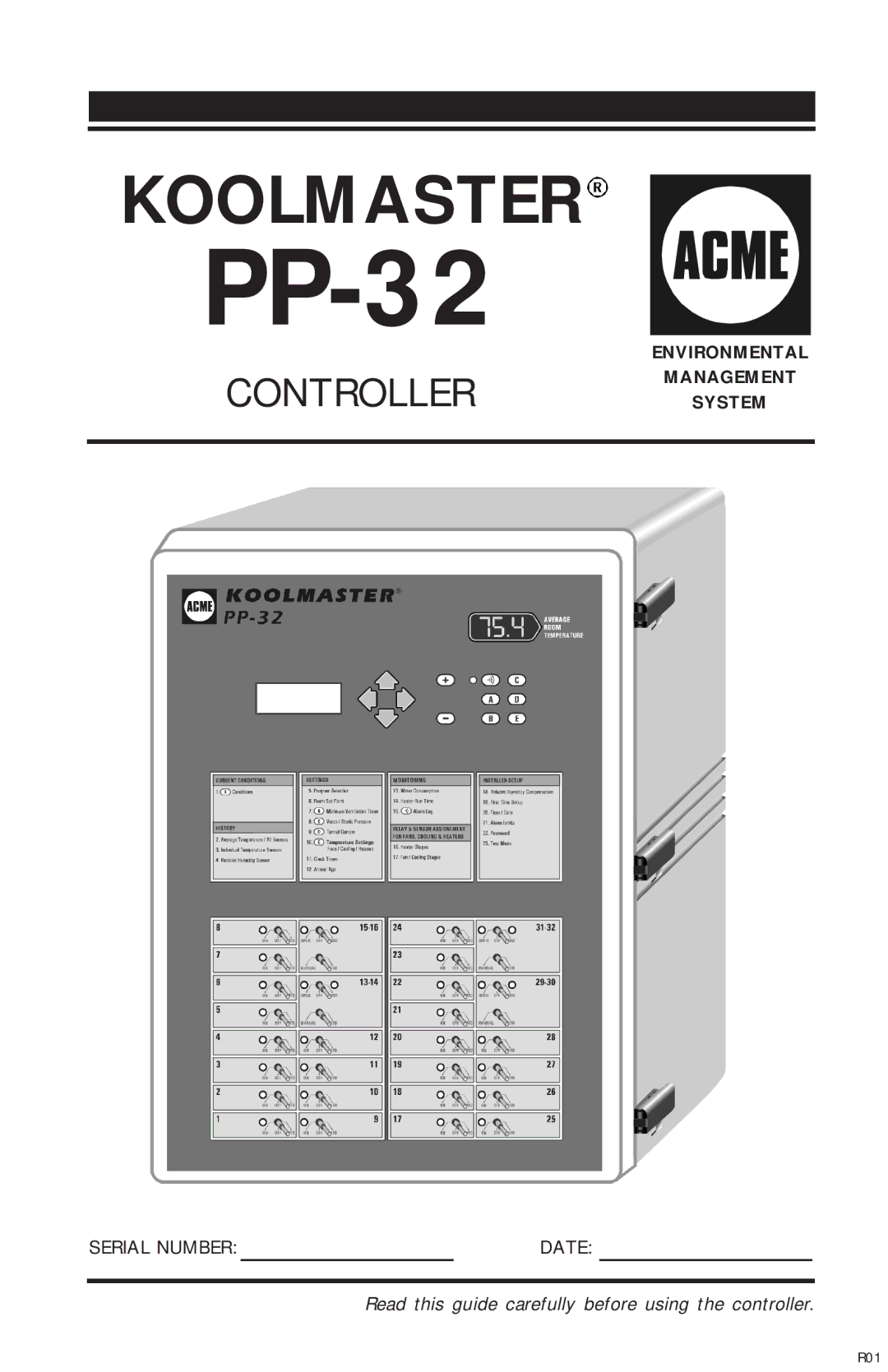 Acme Kitchenettes PP-32 manual 