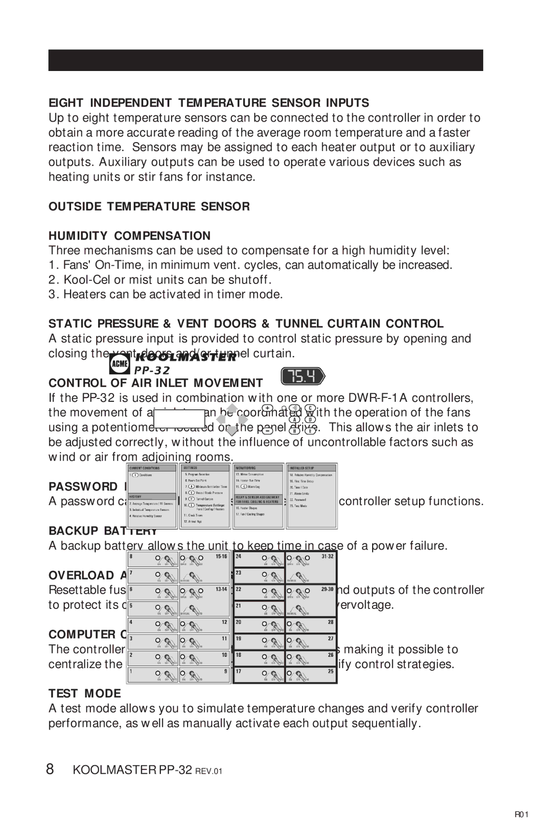 Acme Kitchenettes PP-32 manual Password Protection 