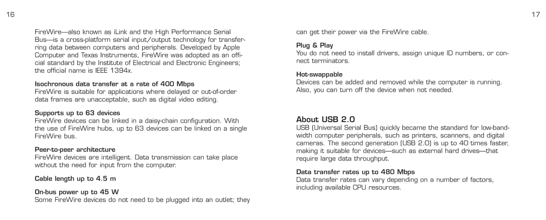 Acomdata.com RPDOCKU2FA manual About USB 