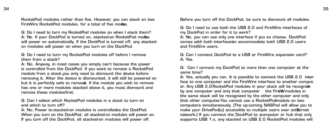 Acomdata.com RPDOCKU2FA manual 