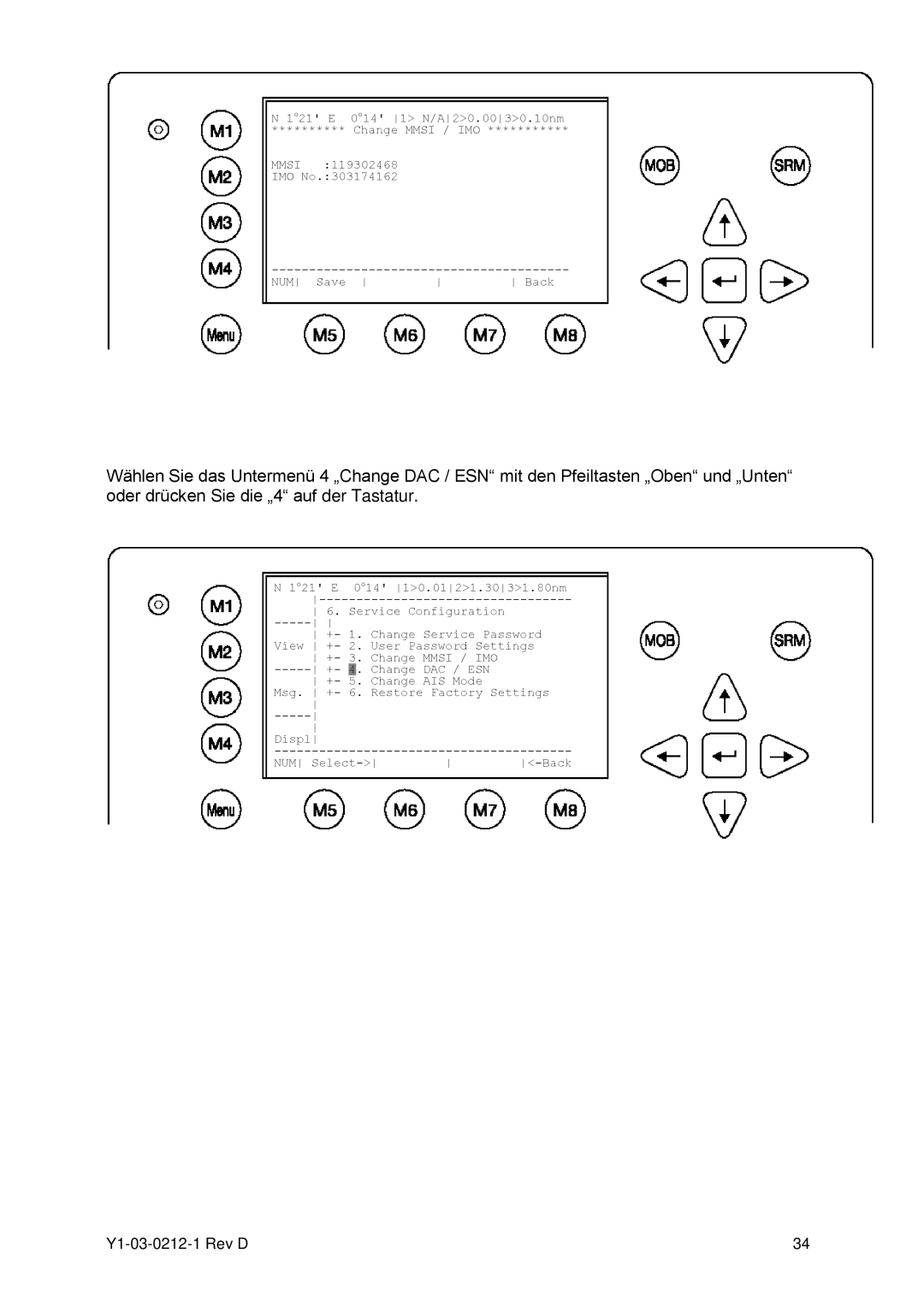 ACR Electronics manual Y1-03-0212-1 Rev D 