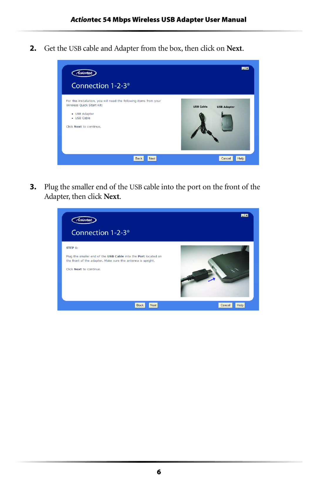 Actiontec electronic 802UIG user manual 