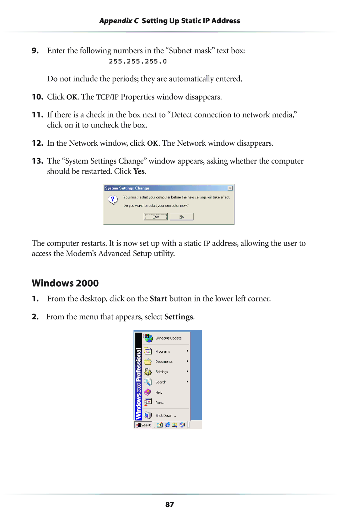 Actiontec electronic GS204AD9-01 user manual Windows 