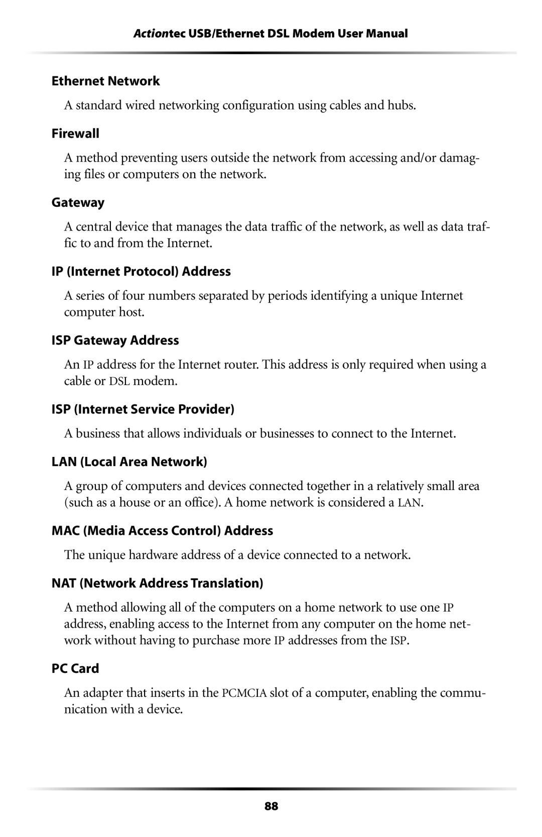 Actiontec electronic GT701 user manual 