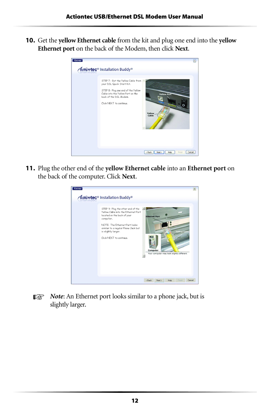 Actiontec electronic GT701A user manual 