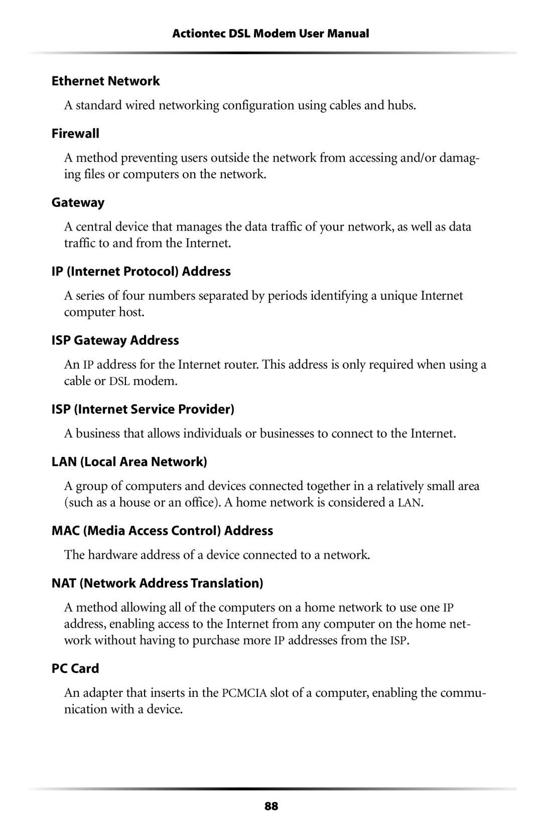 Actiontec electronic GT701WG-QW04 user manual 