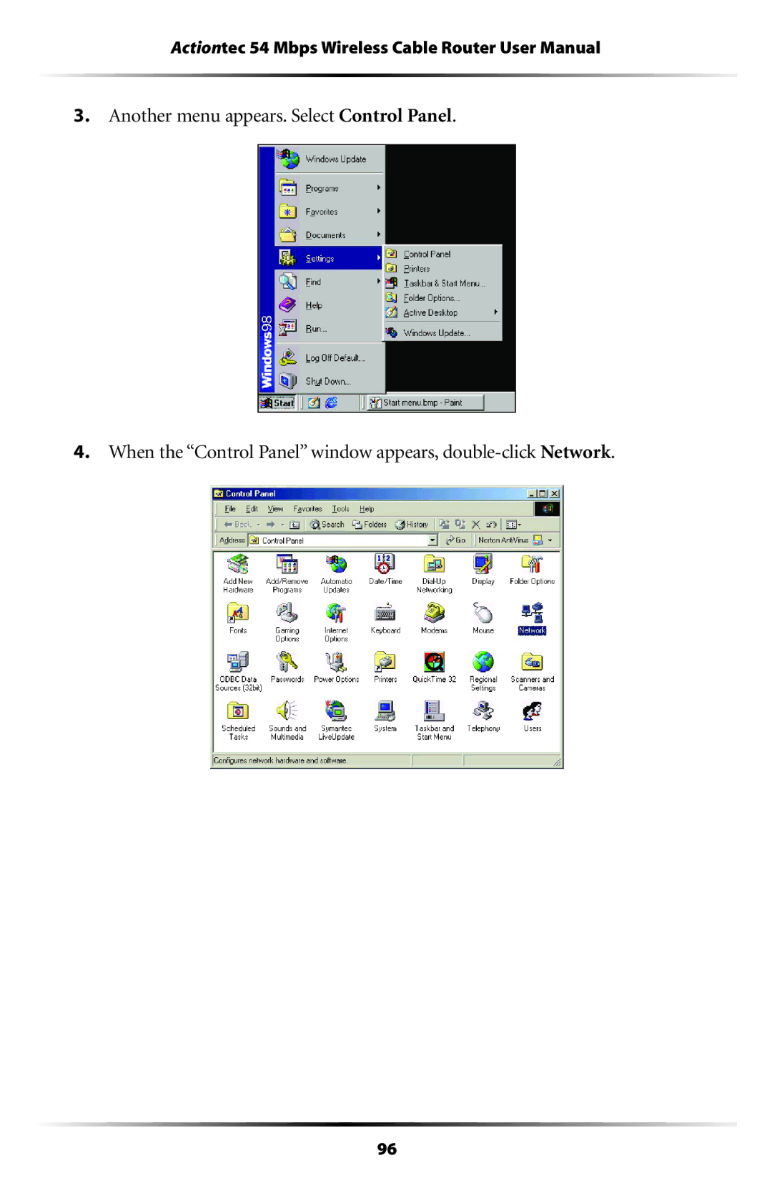 Actiontec electronic GT701WRU user manual 