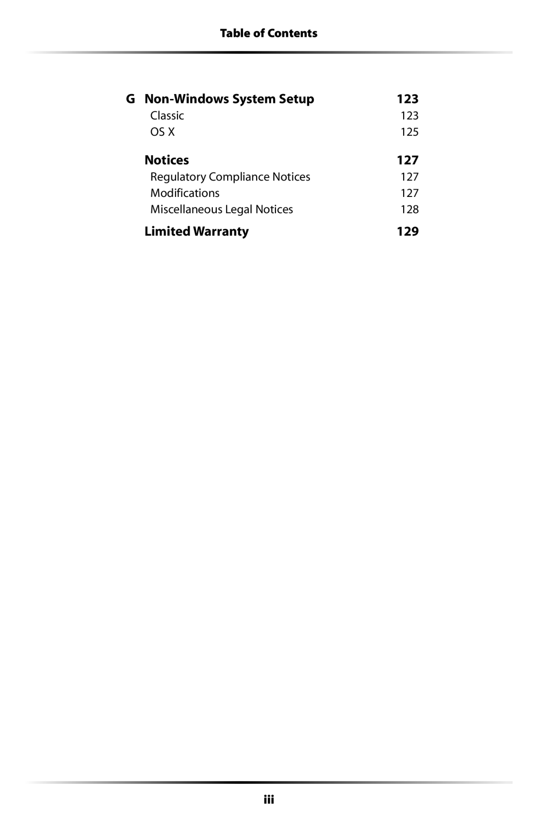 Actiontec electronic GT701WRU user manual Non-Windows System Setup 123 