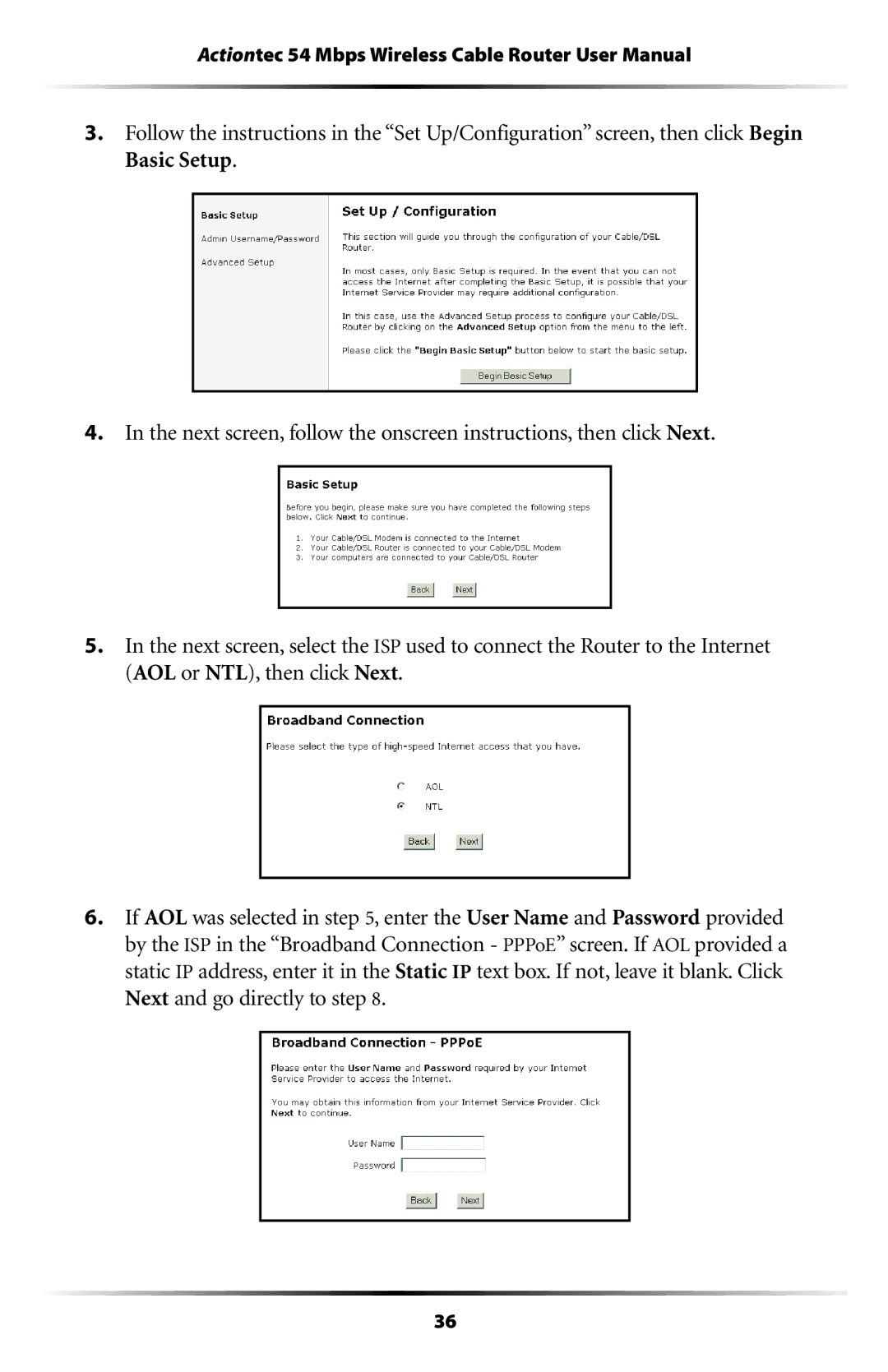 Actiontec electronic GT701WRU user manual 