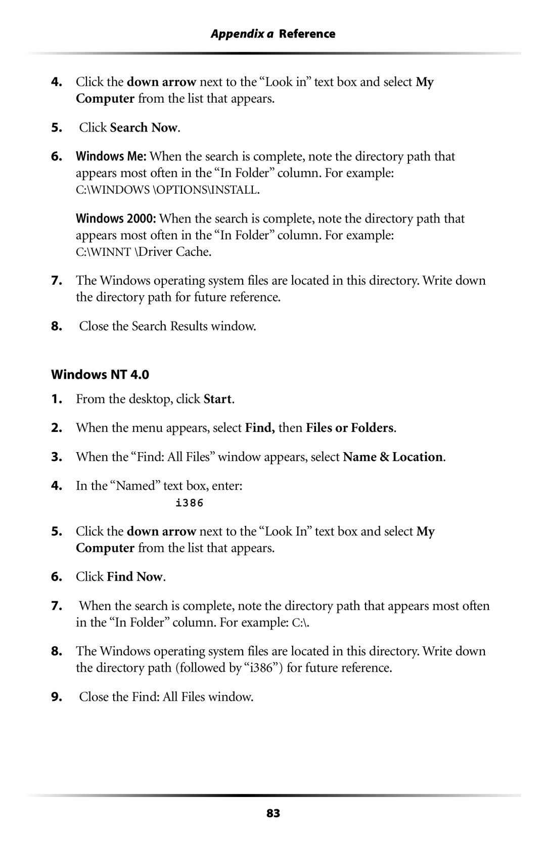 Actiontec electronic GT704 user manual Appendix a Reference 