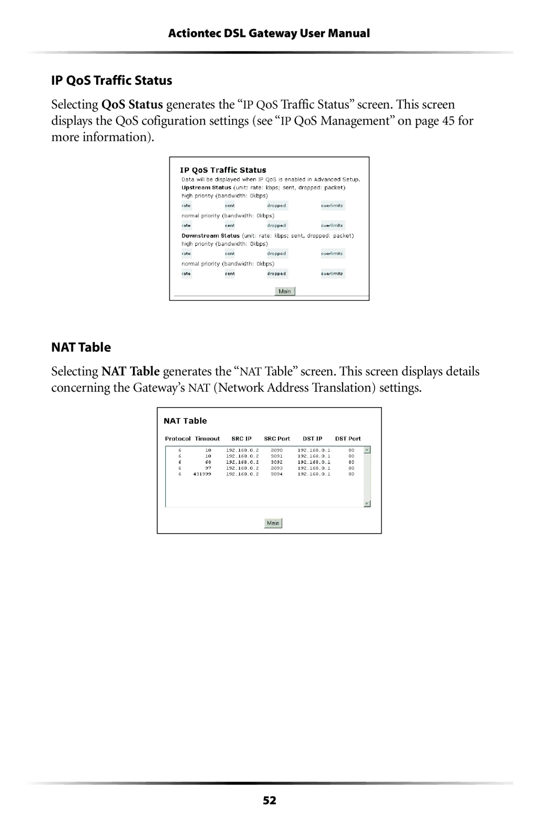 Actiontec electronic GT704WG-QW04 user manual 