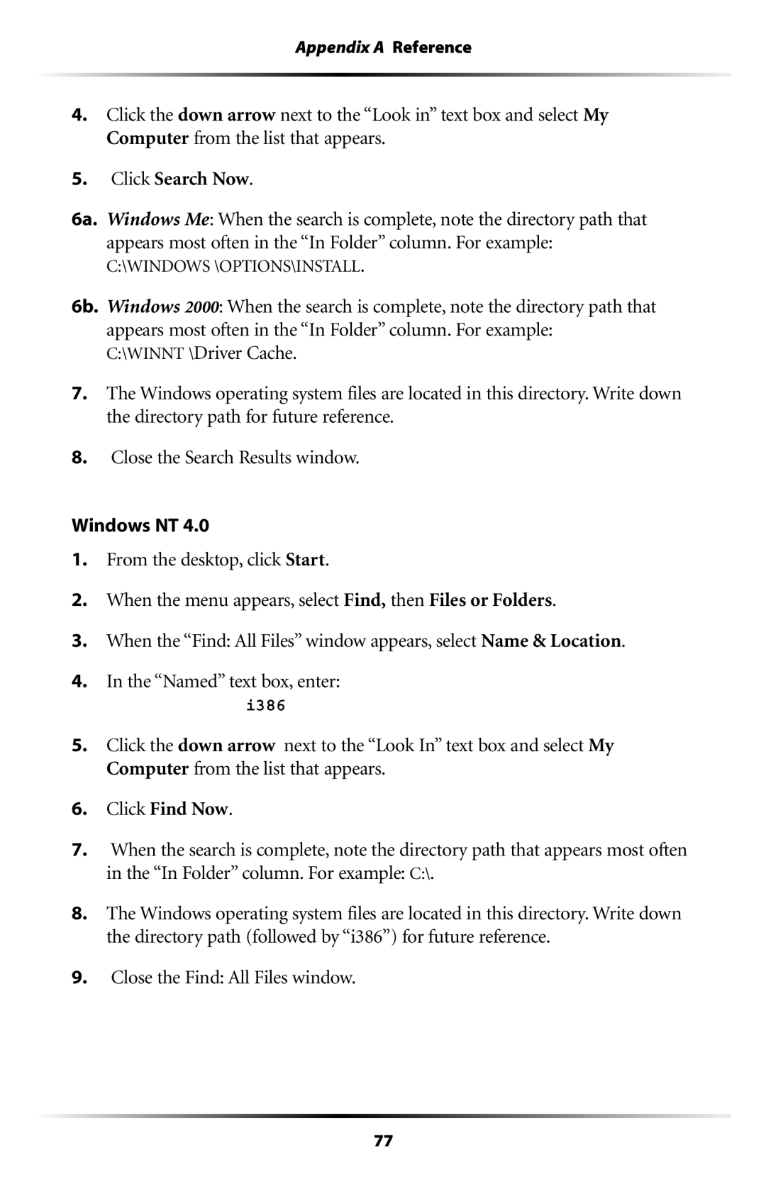 Actiontec electronic GT704WG user manual Appendix a Reference 