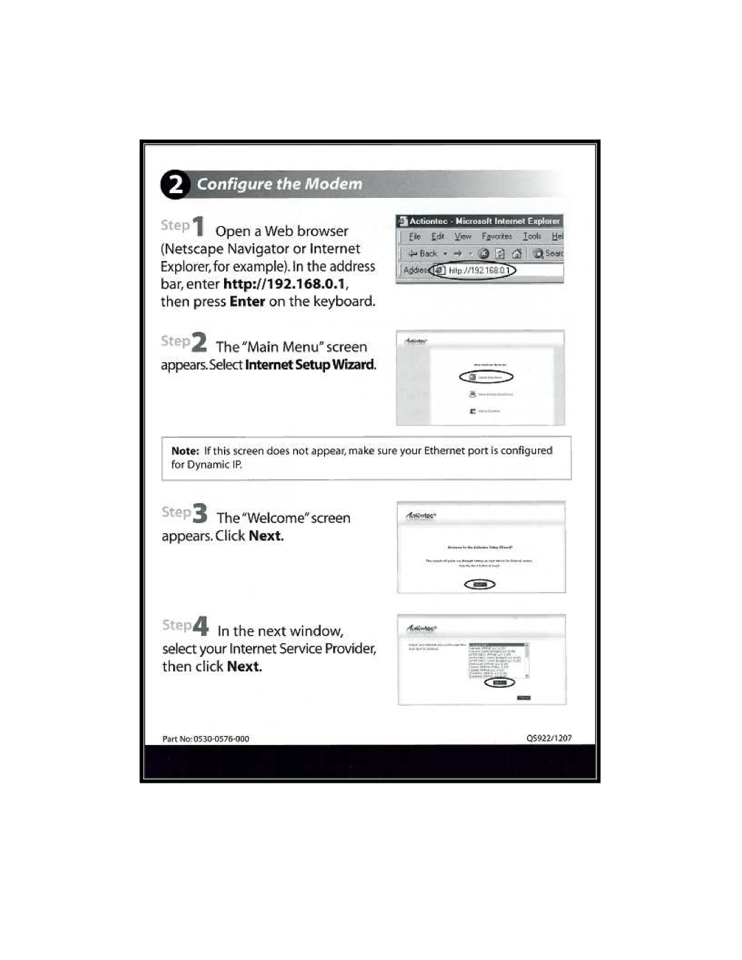 Actiontec electronic GT724WGR manual 