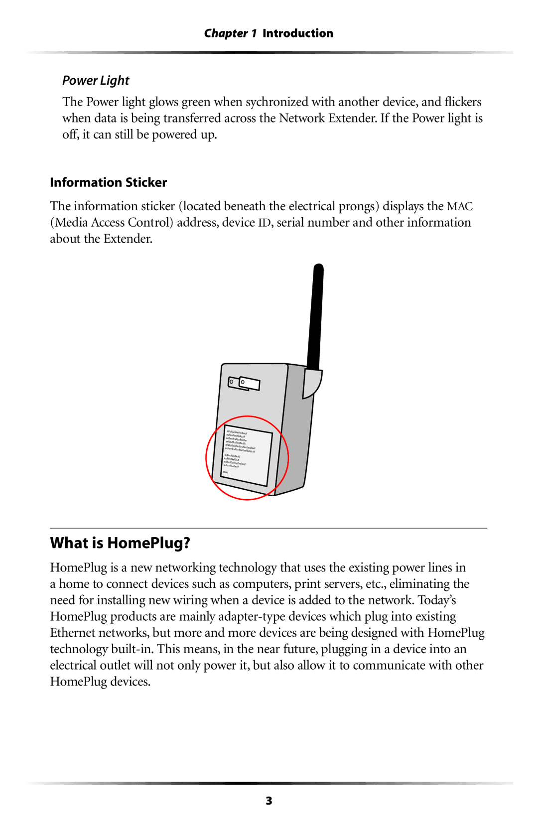 Actiontec electronic HPAP108T manual What is HomePlug?, Power Light 