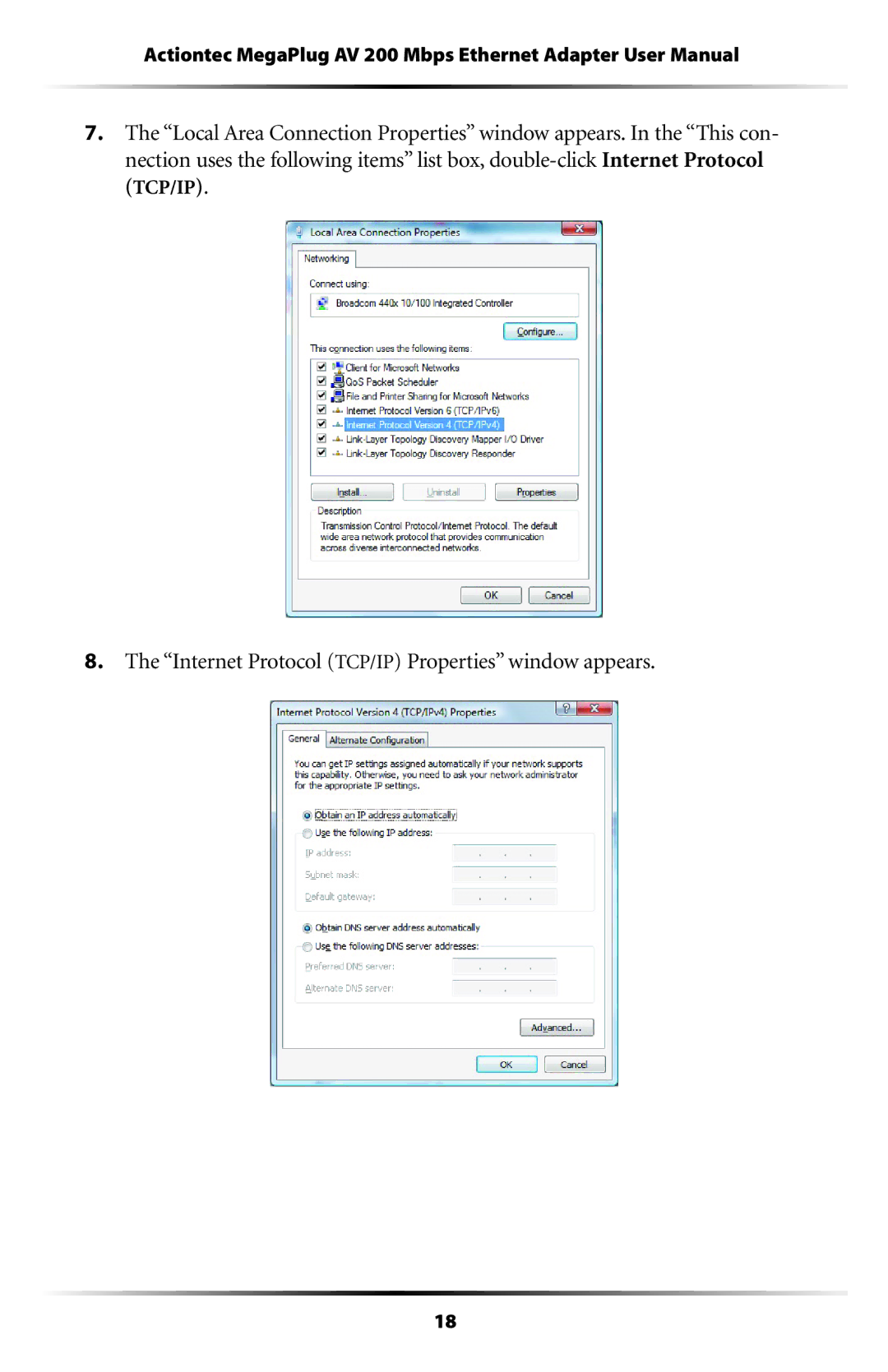 Actiontec electronic HPE200AV user manual 