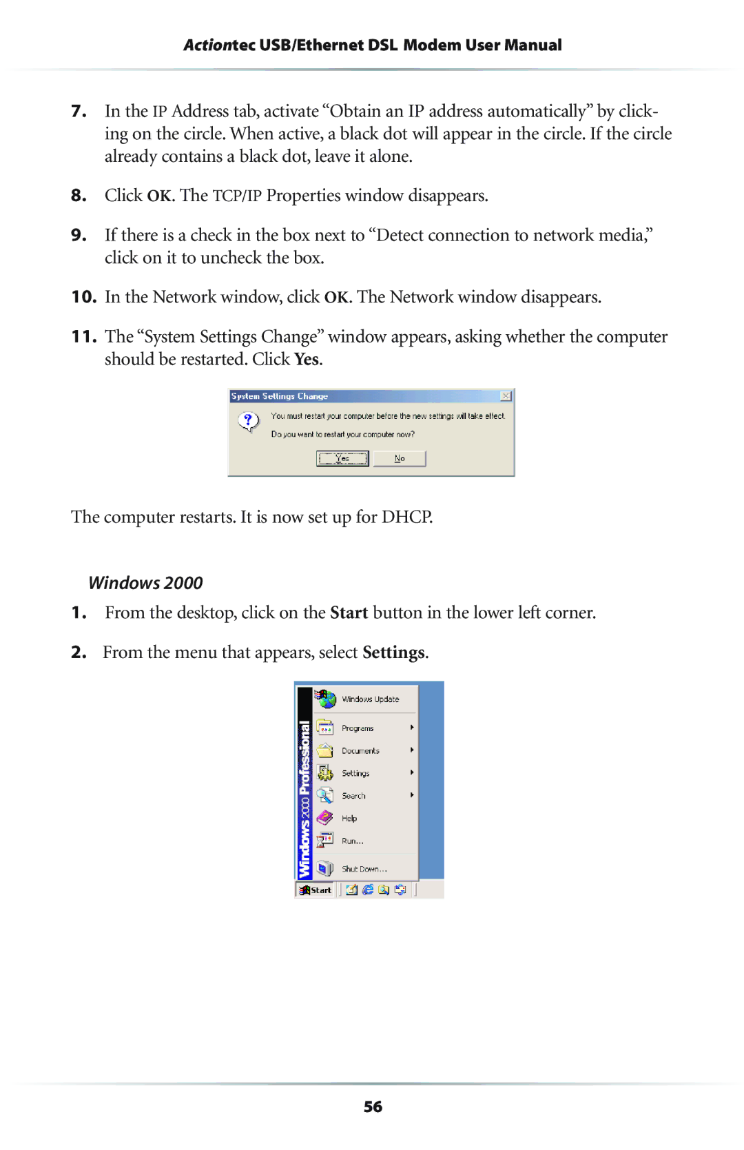 Actiontec electronic R4500U user manual Windows 