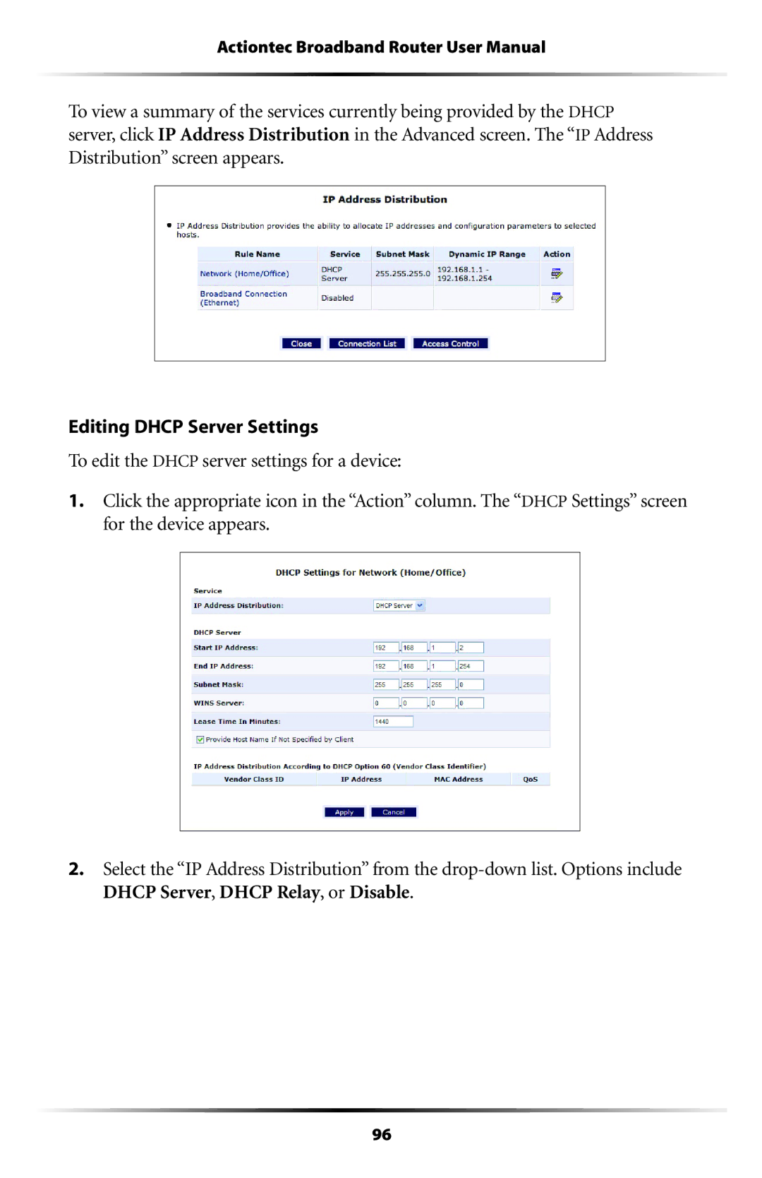 Actiontec electronic RI408 user manual 