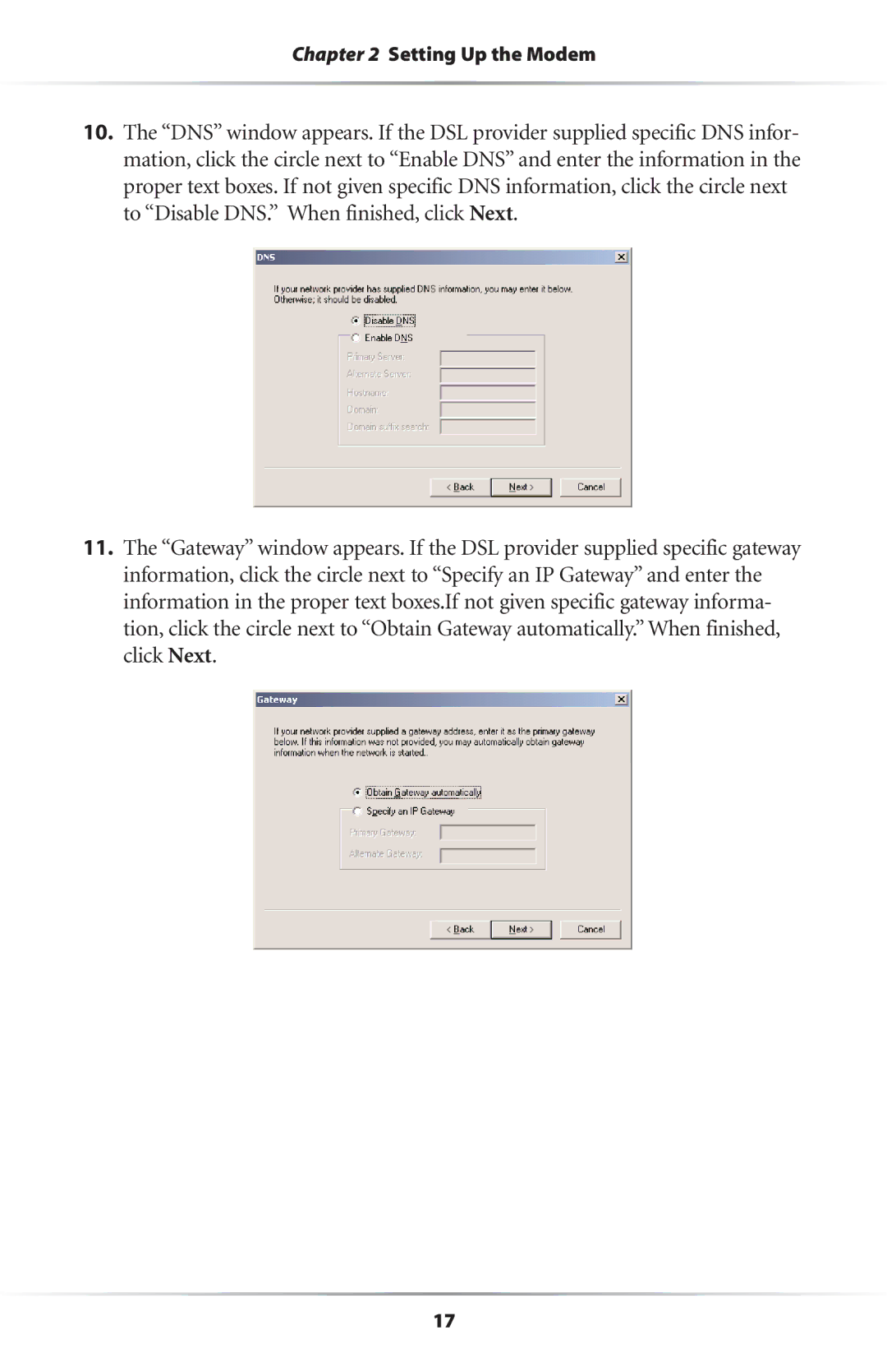 Actiontec electronic UD800TP user manual Setting Up the Modem 