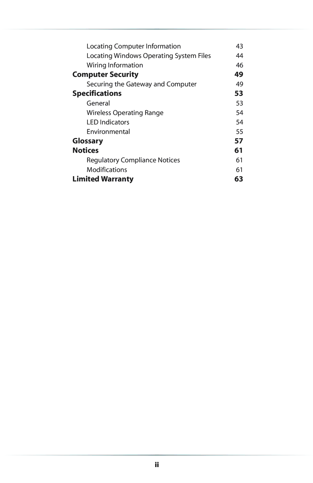 Actiontec electronic Wireless-Ready user manual Computer Security 