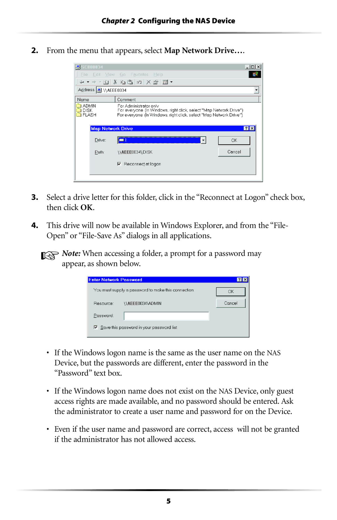 Actiontec electronic WNS100-160, WNS100-250, WNS100-200, WNS100-400 From the menu that appears, select Map Network Drive… 