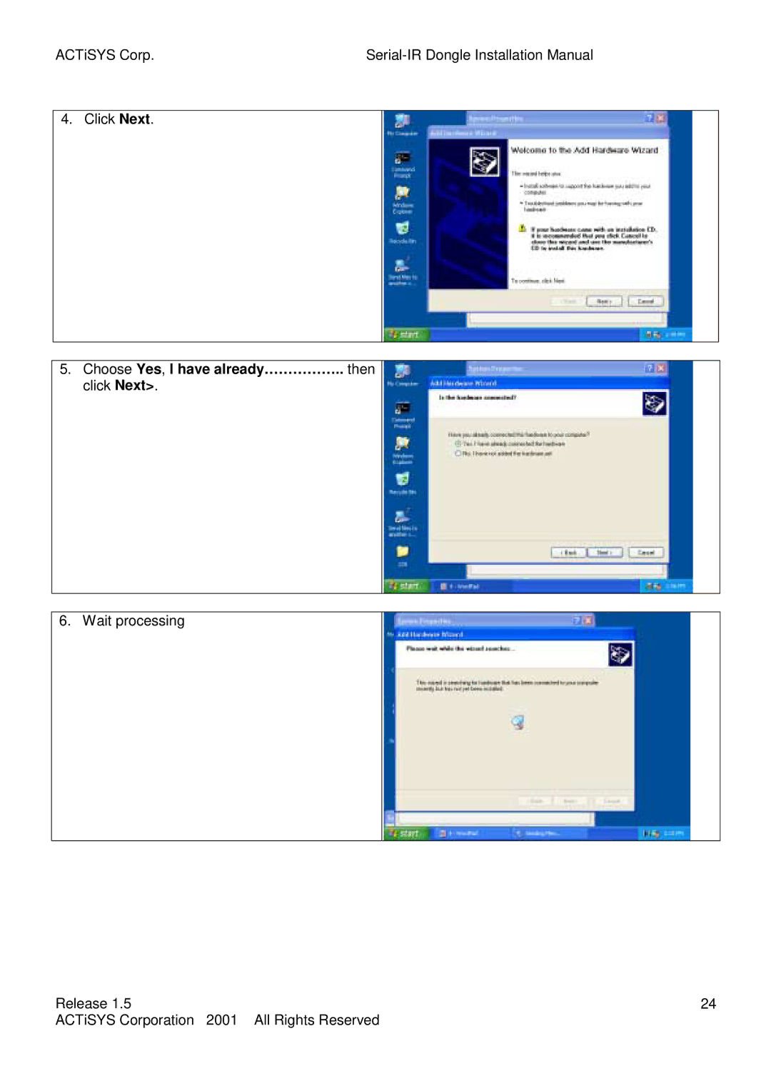 ACTiSYS ACT-IR220L, ACT-IR200L user manual 