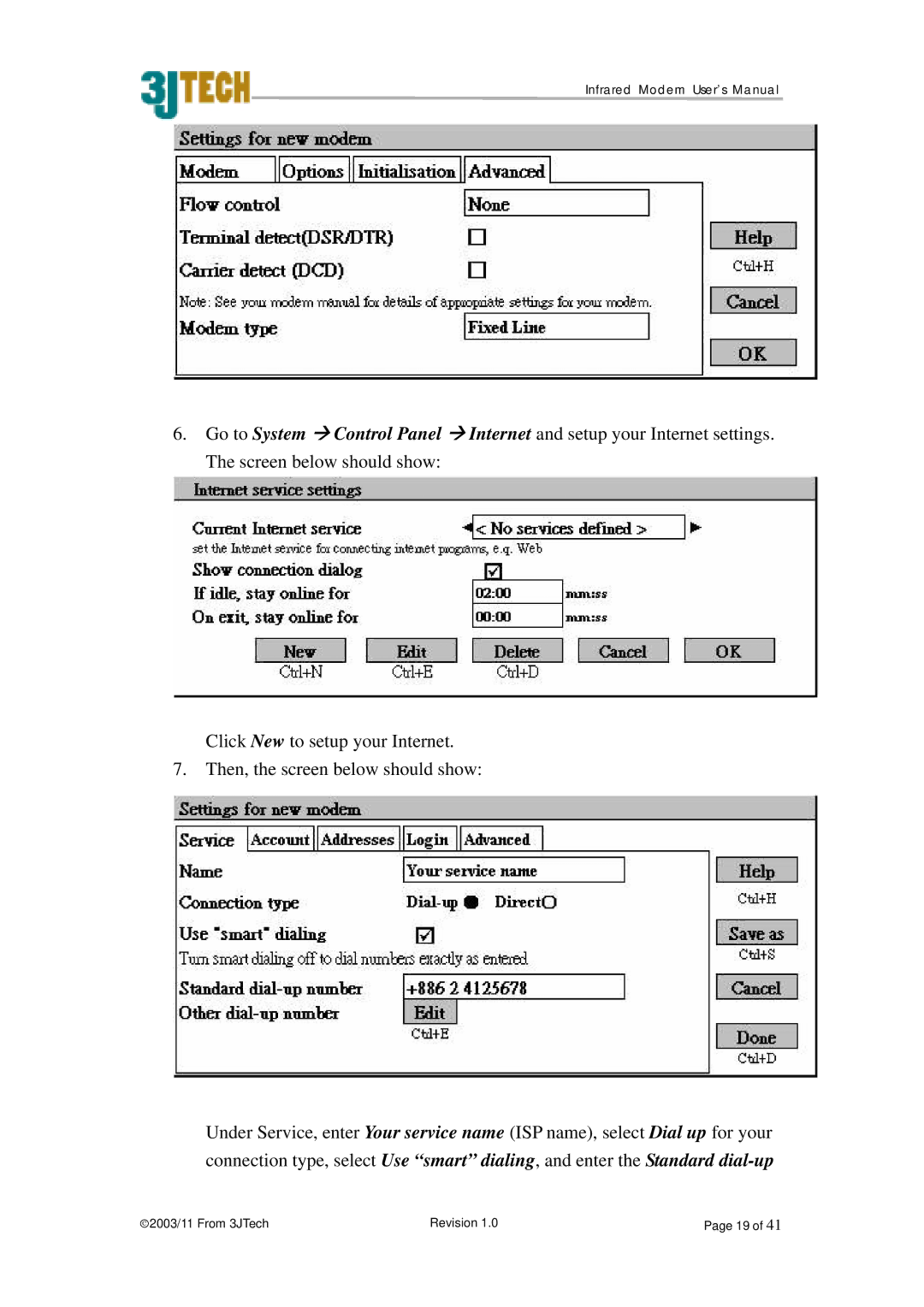 ACTiSYS PP2-5600 user manual Infrared Modem User’s Manual 