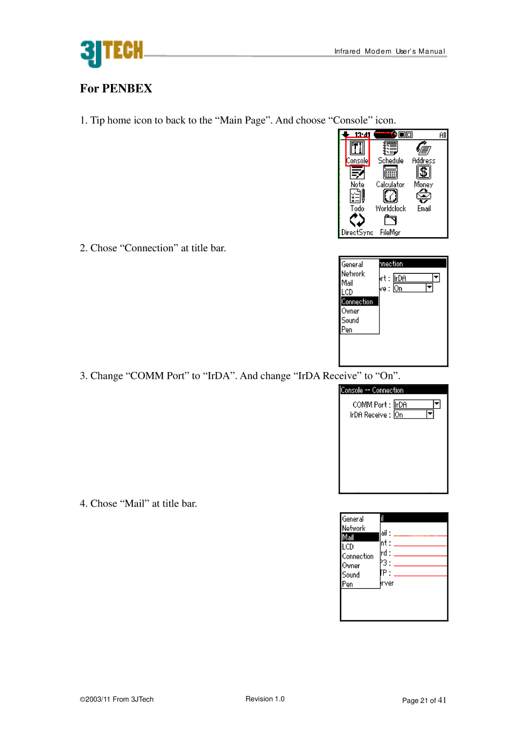 ACTiSYS PP2-5600 user manual For Penbex 