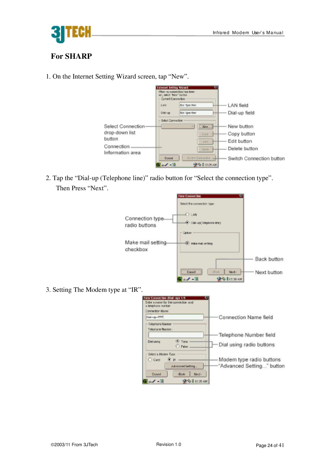 ACTiSYS PP2-5600 user manual For Sharp 