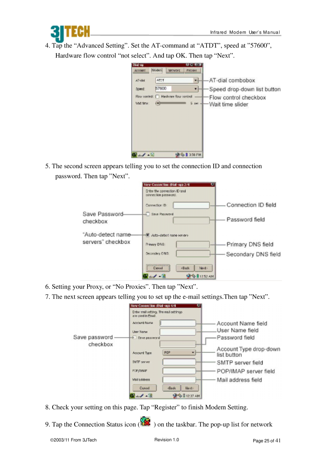 ACTiSYS PP2-5600 user manual Infrared Modem User’s Manual 