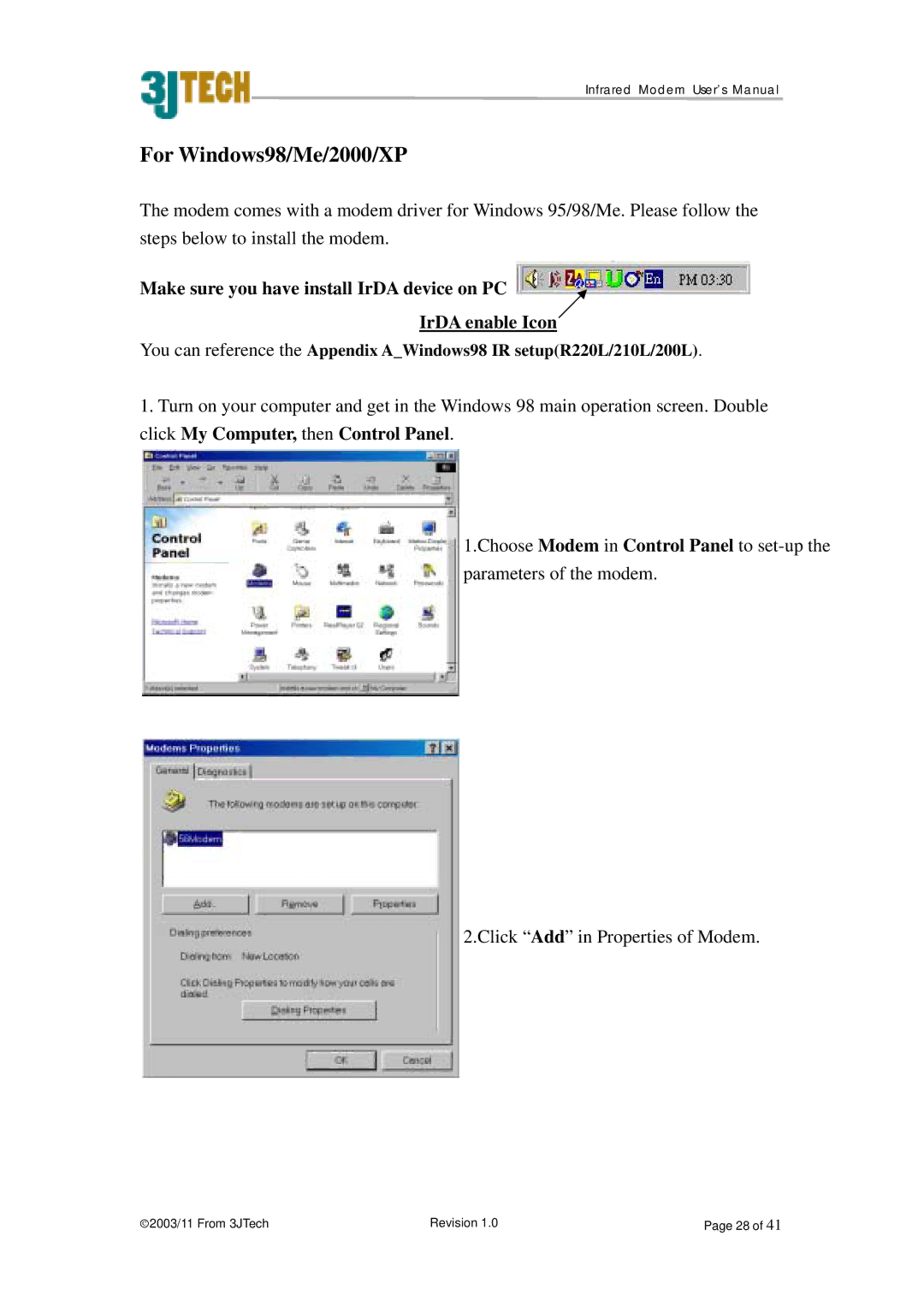 ACTiSYS PP2-5600 user manual For Windows98/Me/2000/XP 