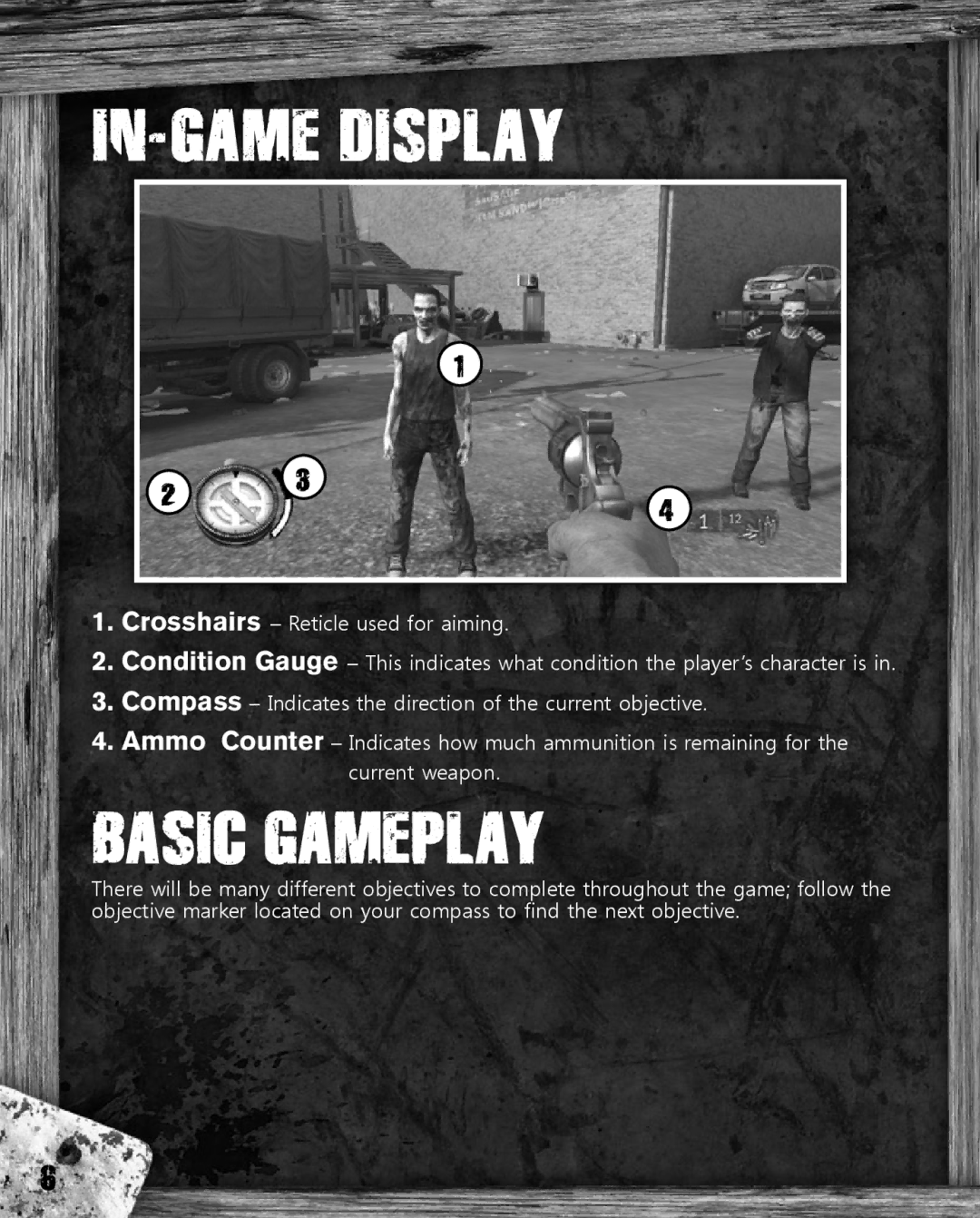 Activision 47875769953 manual In-Game Display, Basic Gameplay 