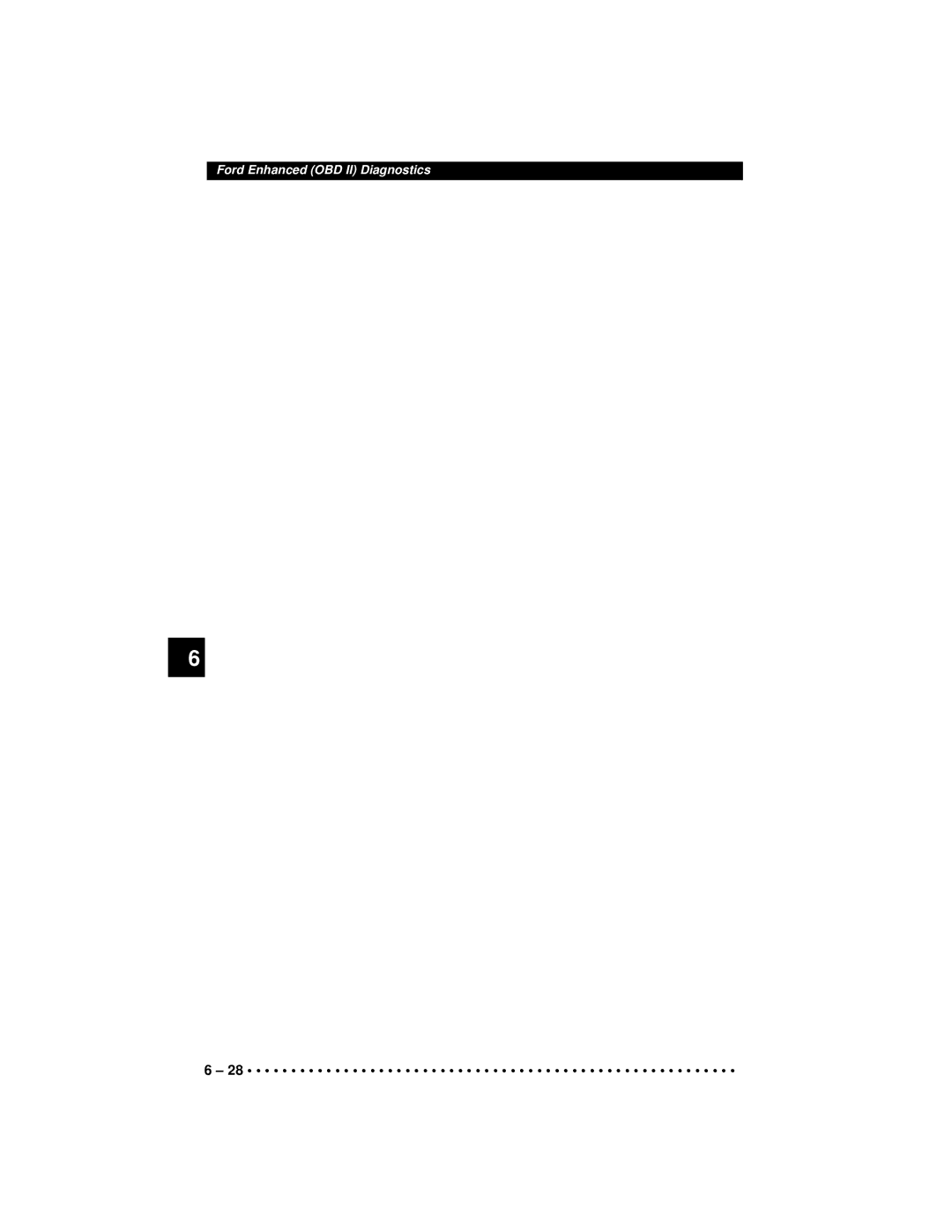 Actron 9640A manual Ford Enhanced OBD II Diagnostics 