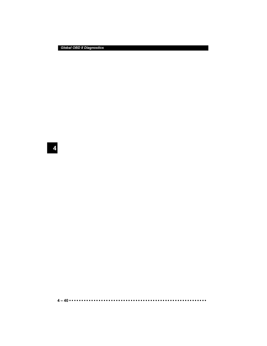 Actron CP9185 manual Global OBD II Diagnostics 