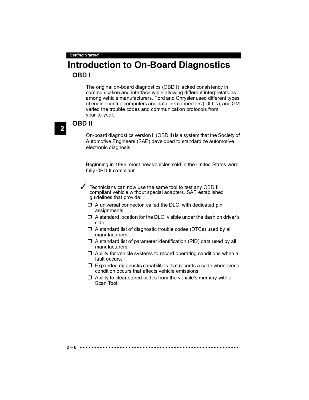 Actron CP9185 manual Introduction to On-Board Diagnostics, Obd 