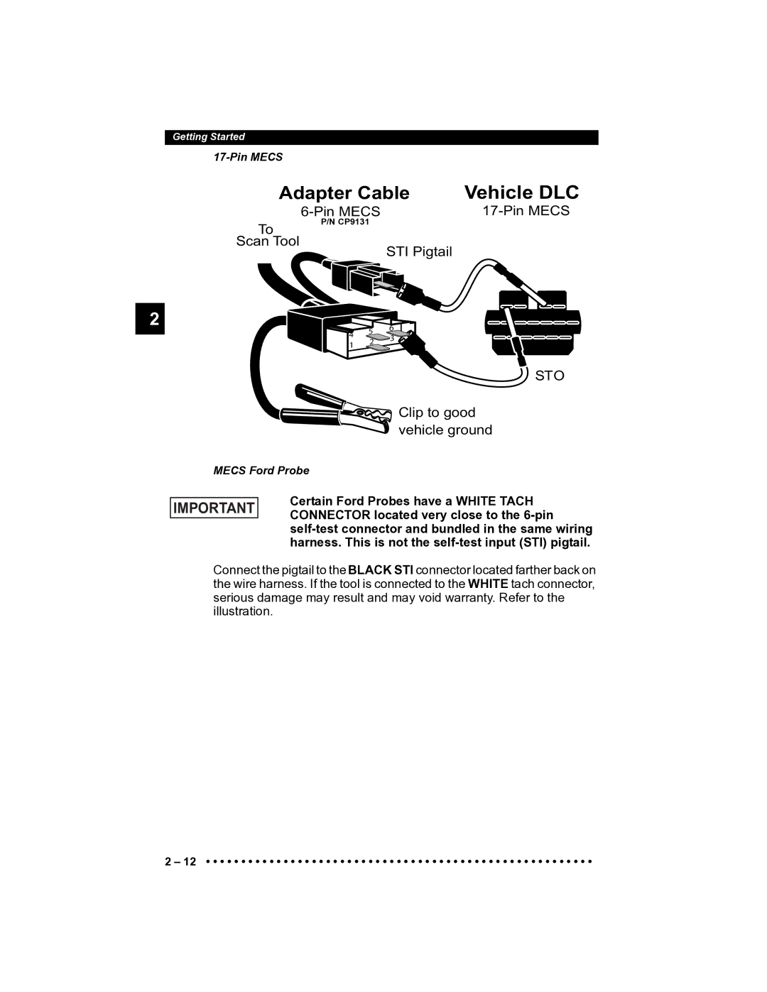 Actron CP9185 manual Vehicle DLC 
